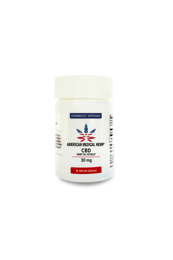 Full Spectrum Gel Caps AMERICAN MEDICAL HEMP